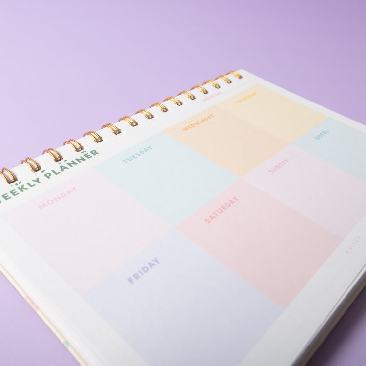 One Of A Kind Weekly Spiral Planner - Posie