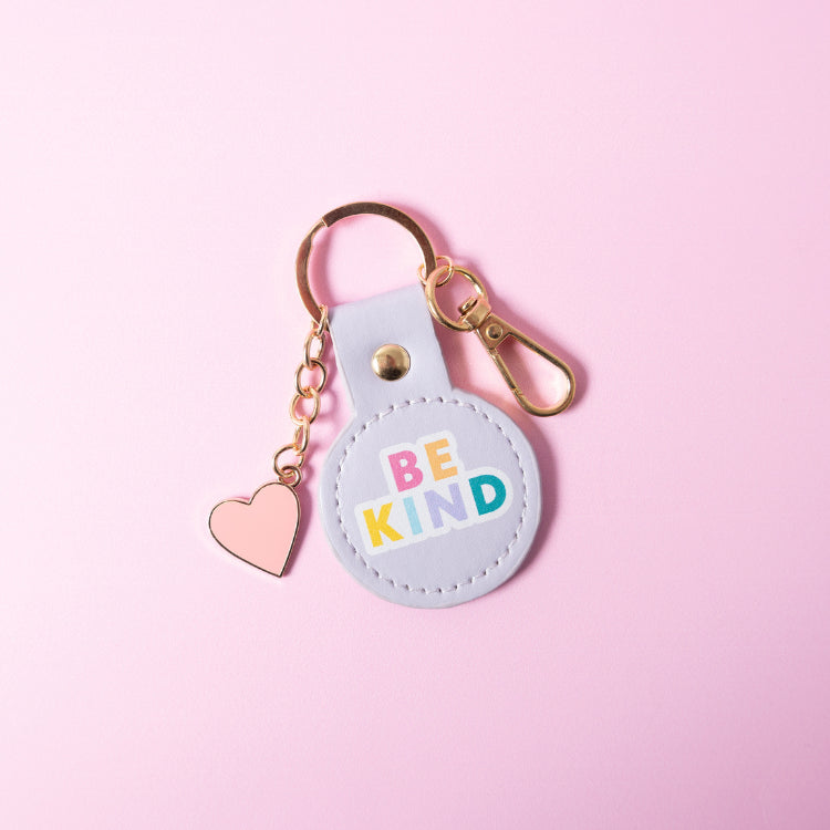 One Of A Kind Keyring Metal - Be Kind