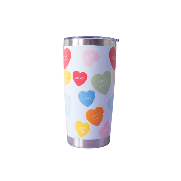 One Of A Kind Insulated Coffee Cup - Big Hearts