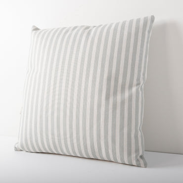 K&Co Printed Cushion - Green Stripe