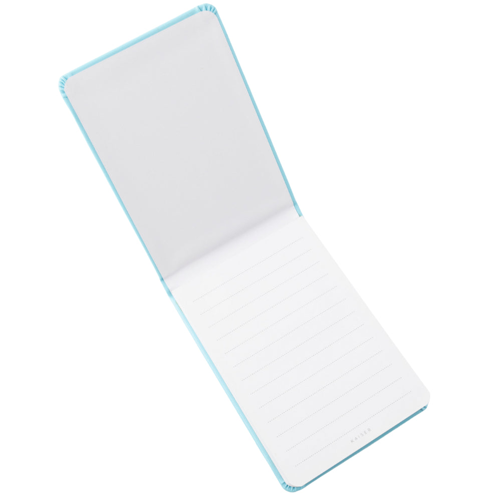 Vivid Collection A6 PU Notepad - BLUE