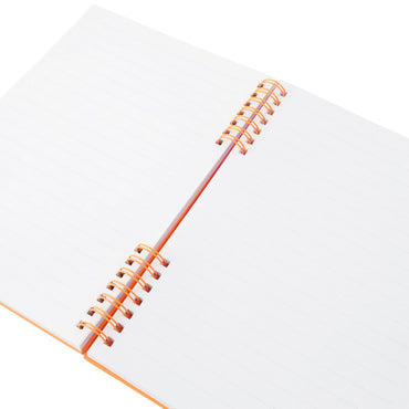 Vivid Collection A5 Spiral Notebook - PINK/ORANGE
