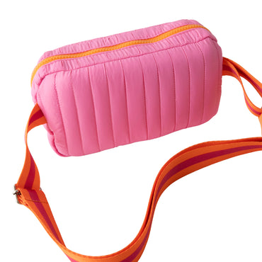 Vivid Collection Quilted Bum Bag - PINK