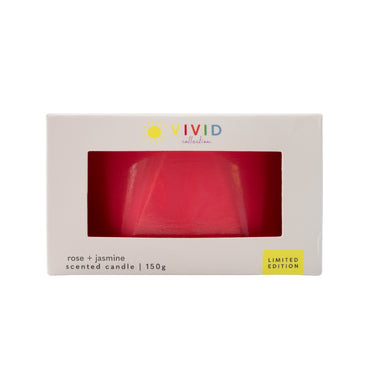Vivid Collection Ceramic Candle 150g - PINK
