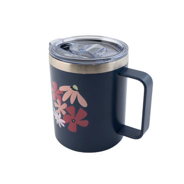 Honeydew Insulated Coffee Mug - PINK FLORA
