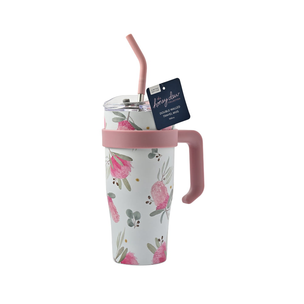 Honeydew Double Walled Travel Mug - SWEET BUDS