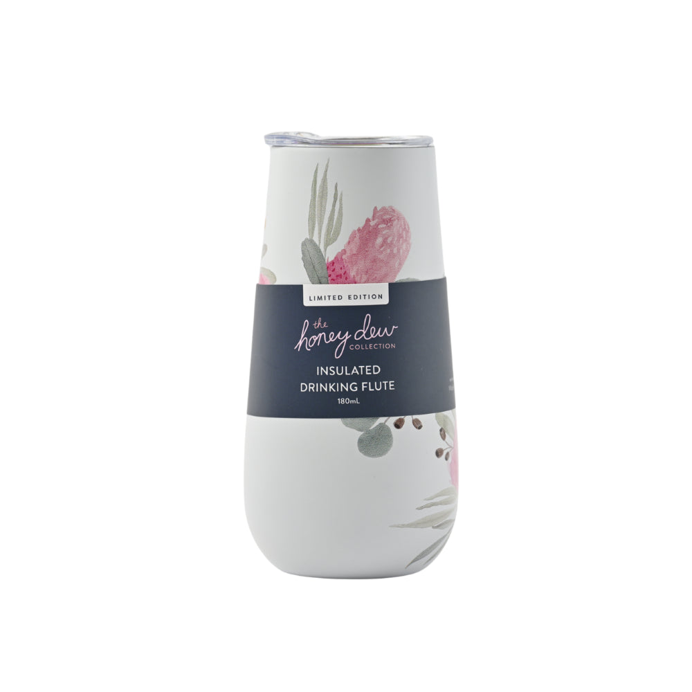 Honeydew Insulated Flute - PINK FLORA
