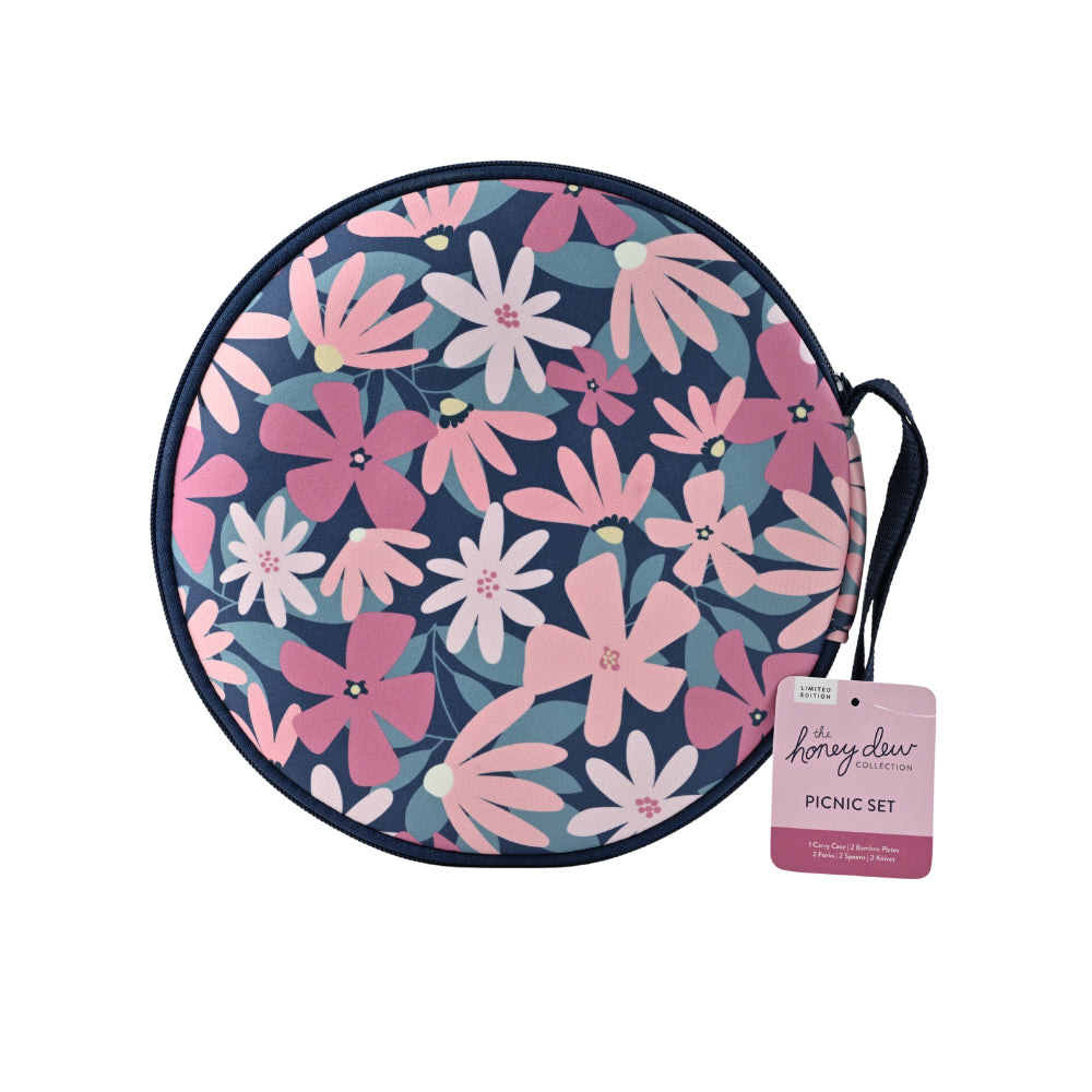 Honeydew Neoprene Picnic Set - PINK FLORA