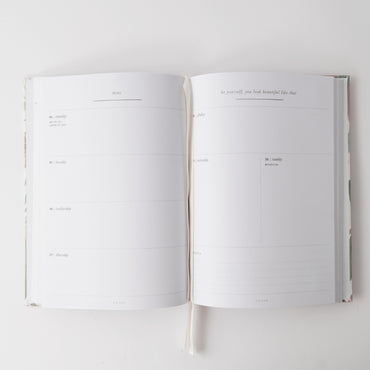 2026 A5 Weekly Diary - Blossoms