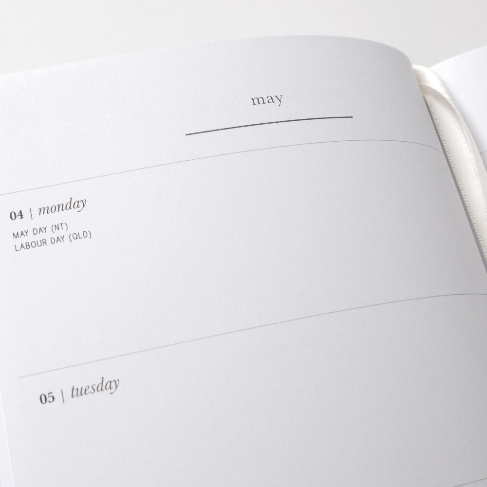 2026 A5 Weekly Diary - Blossoms