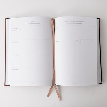 2026 A5 Weekly Diary - Latte