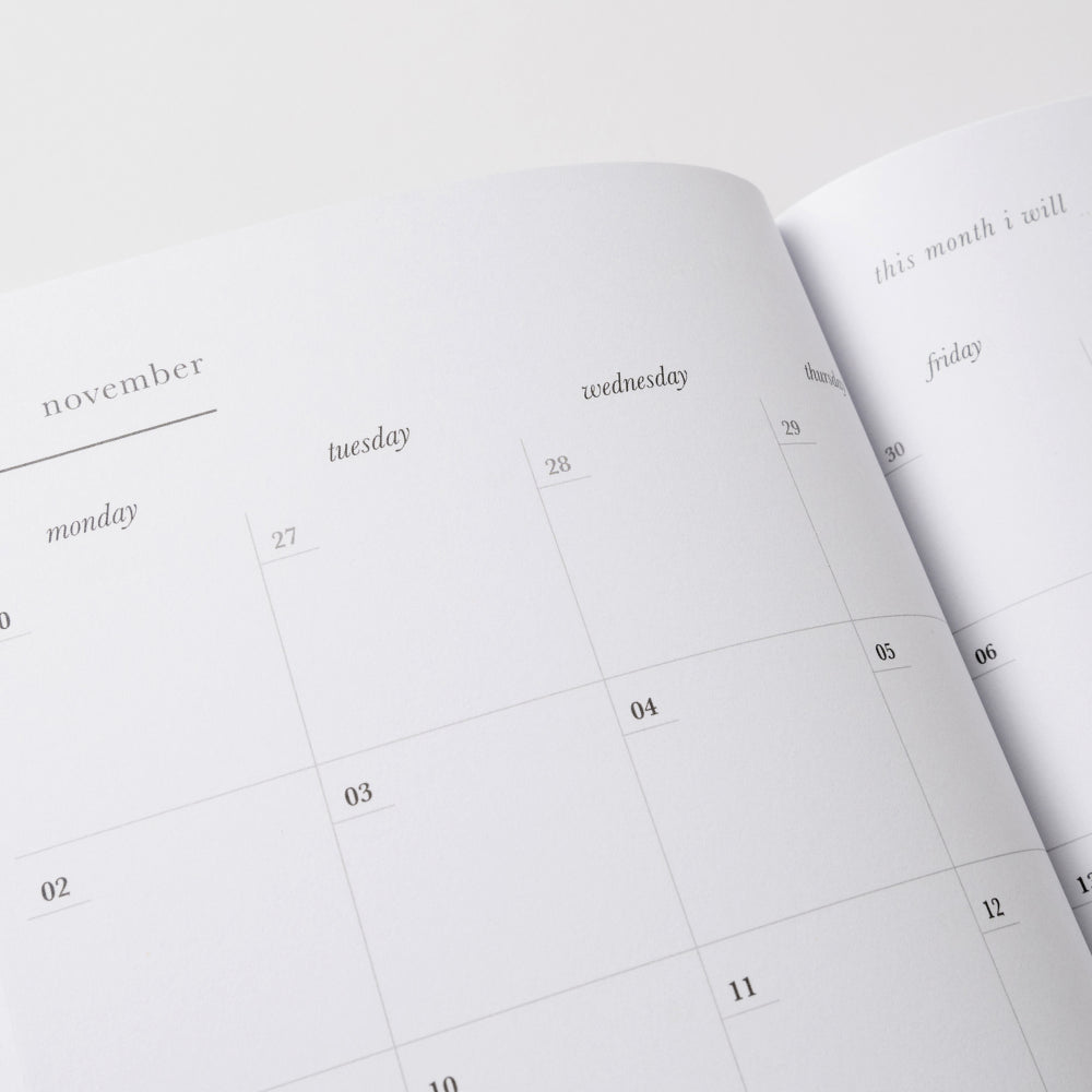 2026 A5 Weekly Diary - Wreath