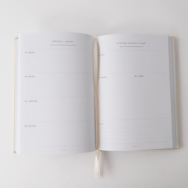 2026 A5 Weekly Diary - In The Moment