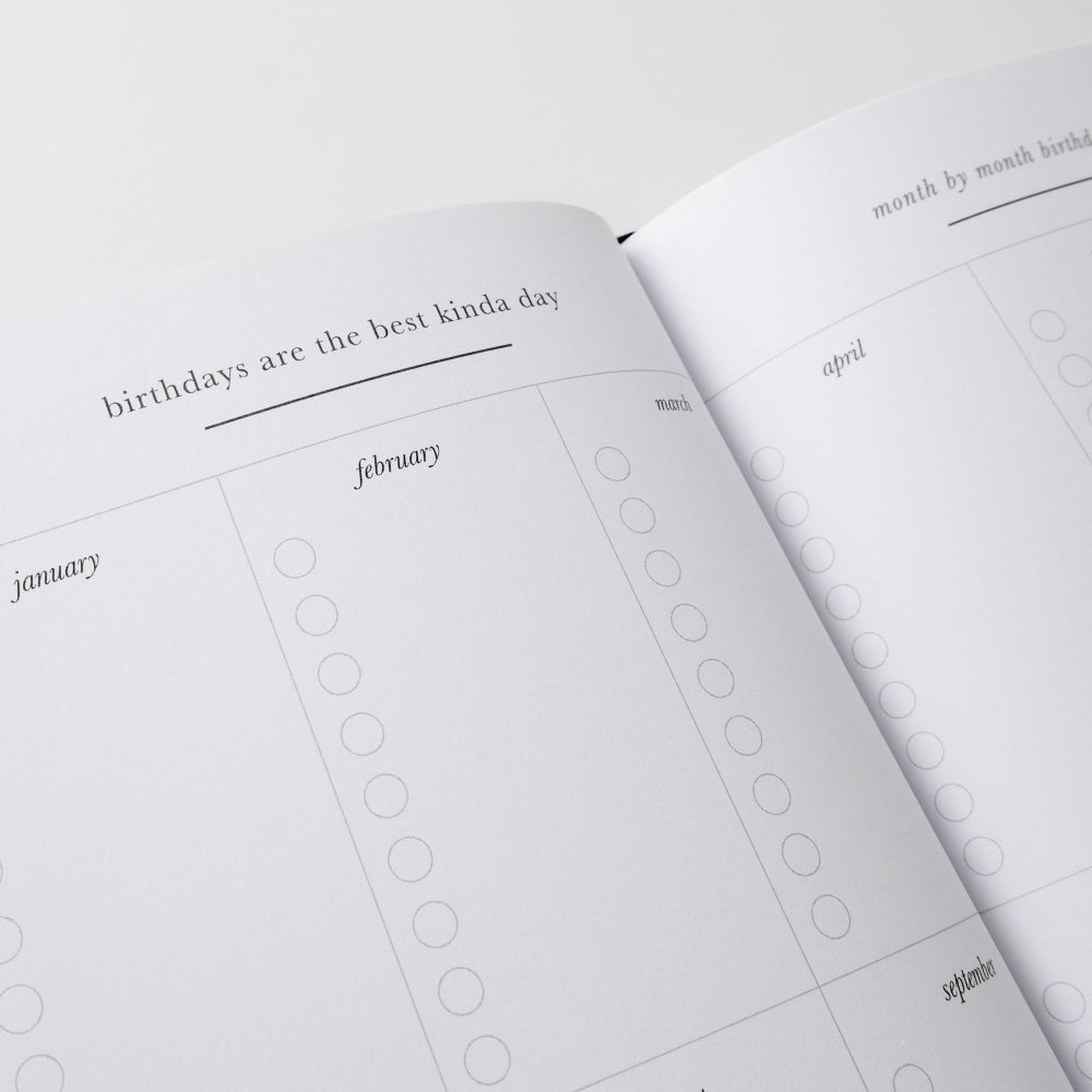 2026 A5 Weekly Diary - Indigo Flora