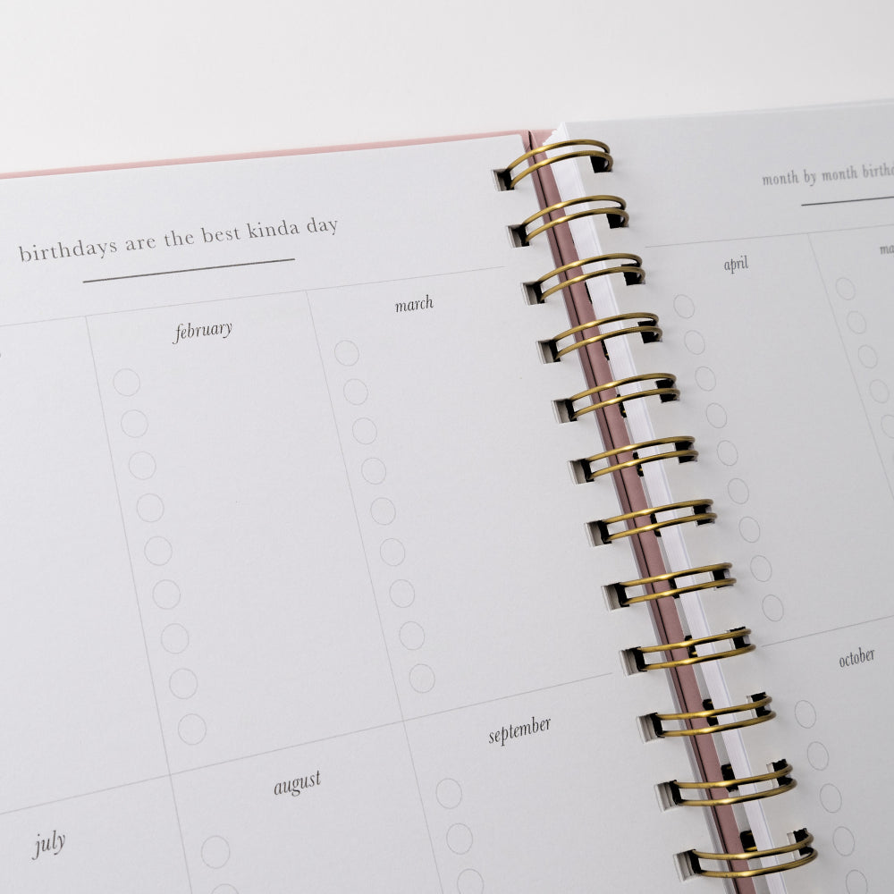 2026 A5 Weekly Spiral Diary - Kit-Tea Cat