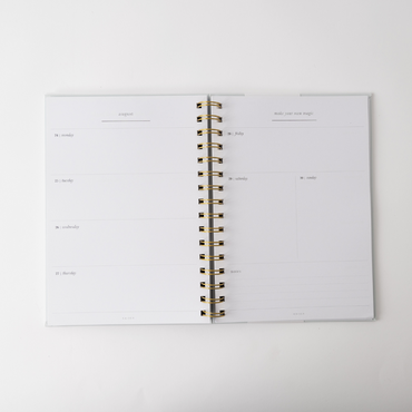 2026 A5 Weekly Spiral Diary - Plumberry Numbers