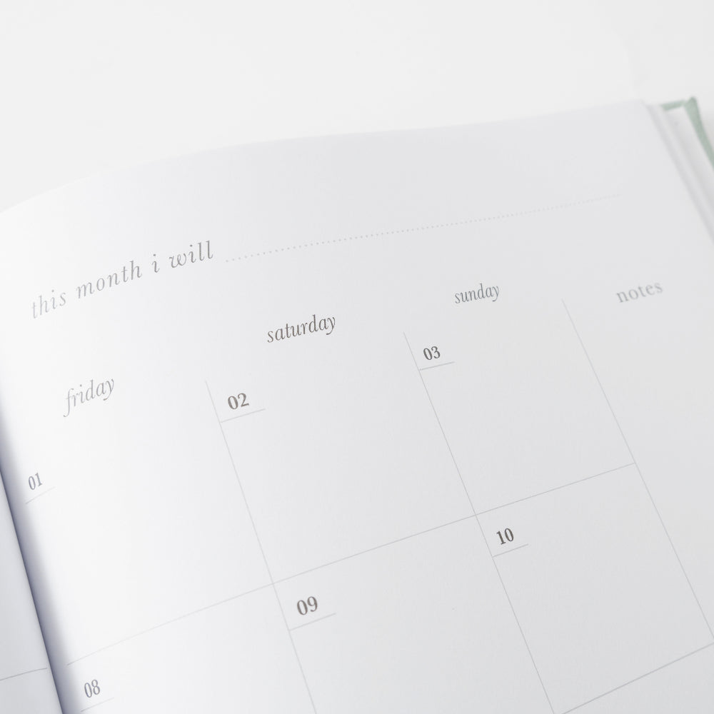 2026 A5 Daily Diary - Blooms