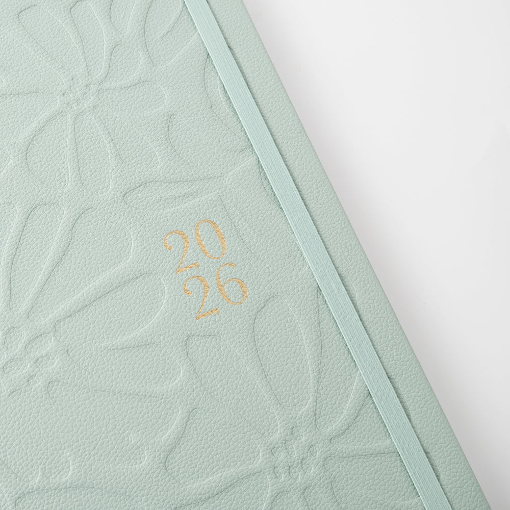 2026 A5 Daily Diary - Blooms