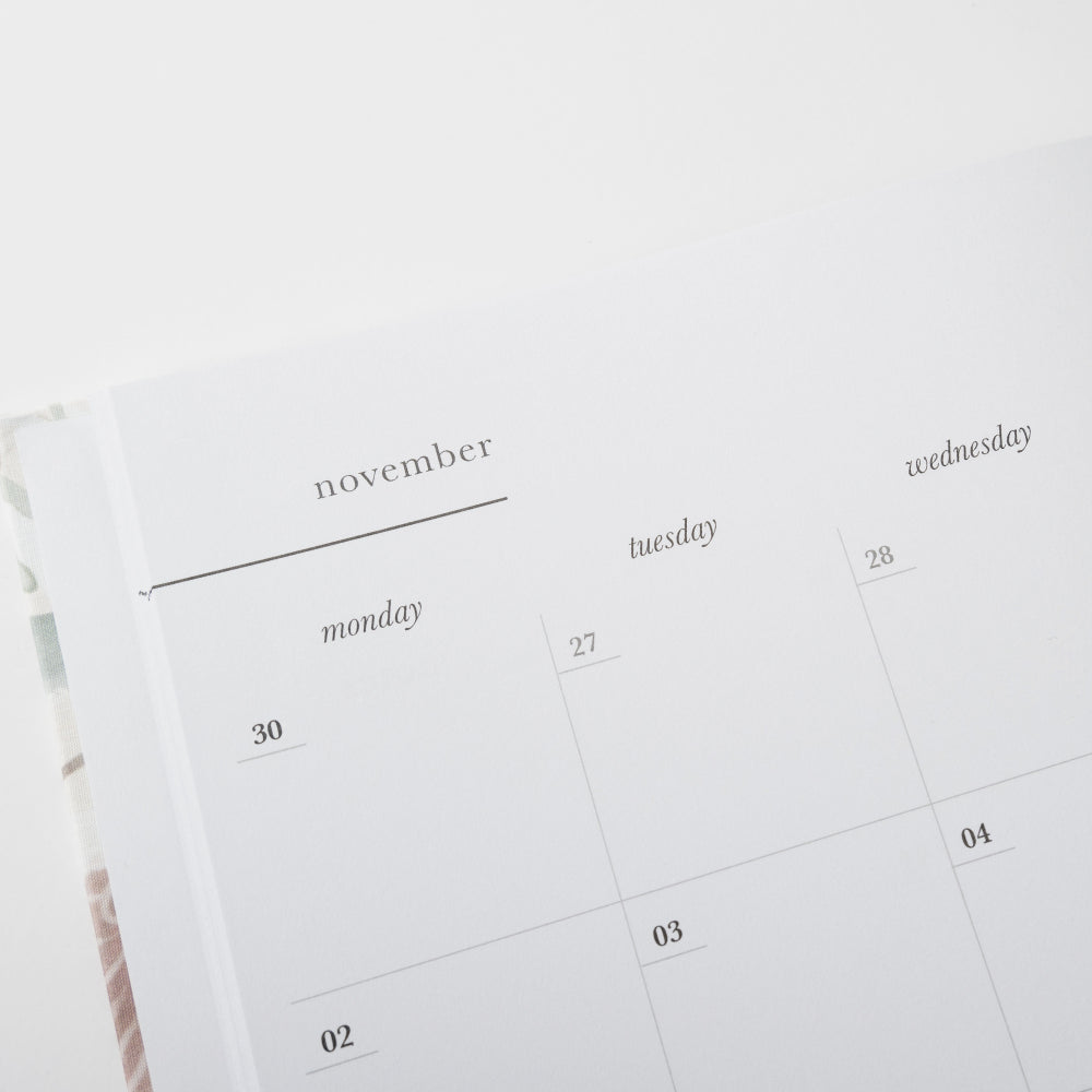 2026 A5 Daily Diary - Blossoms
