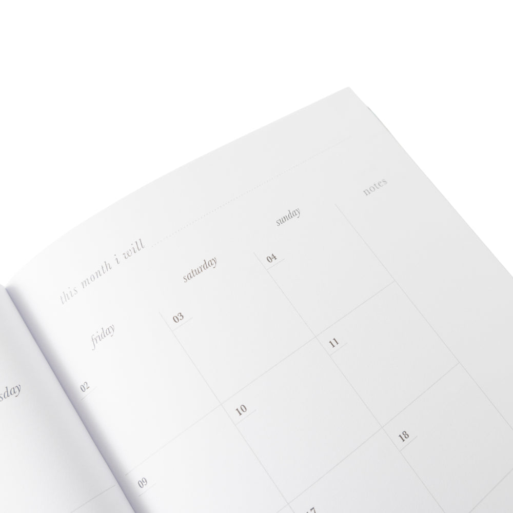 2026 A5 Daily Diary - Blossoms