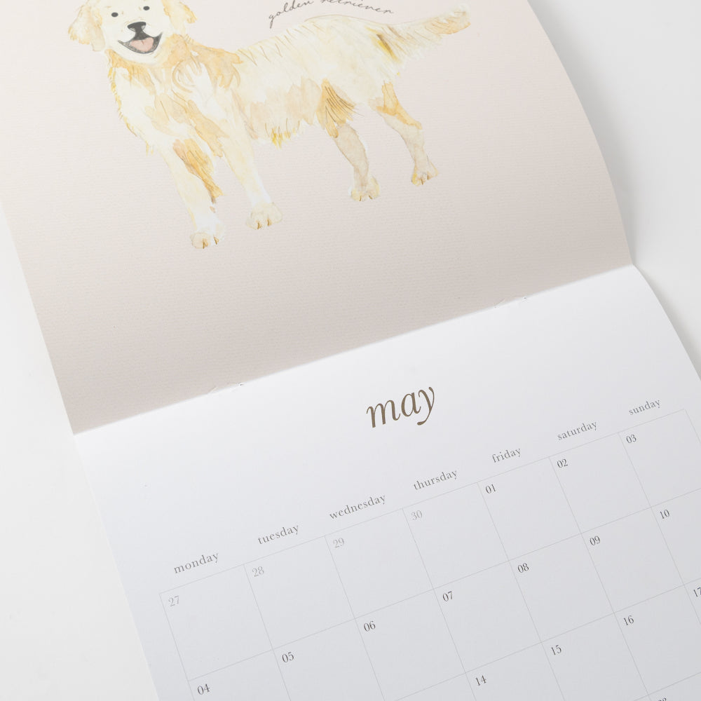 2026 A2 Wall Calendar - Dog Lover
