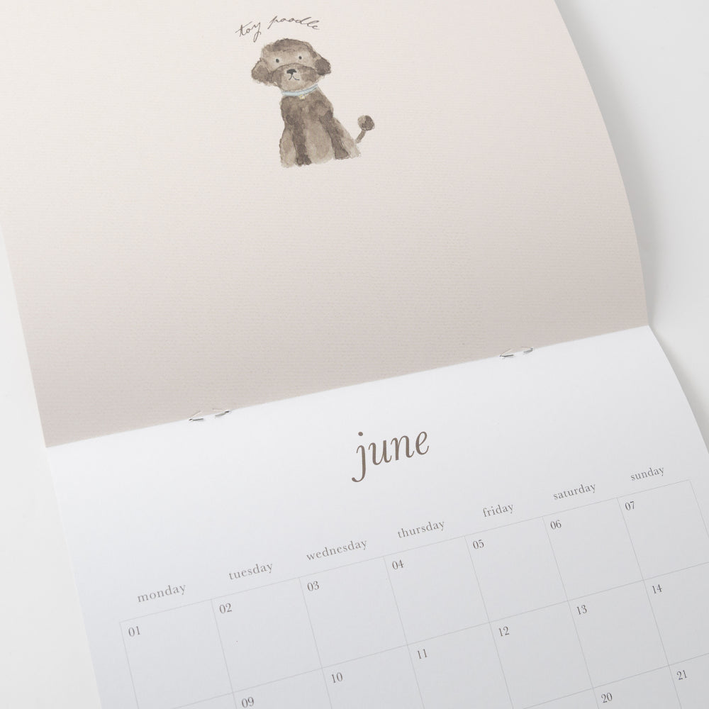 2026 A2 Wall Calendar - Dog Lover