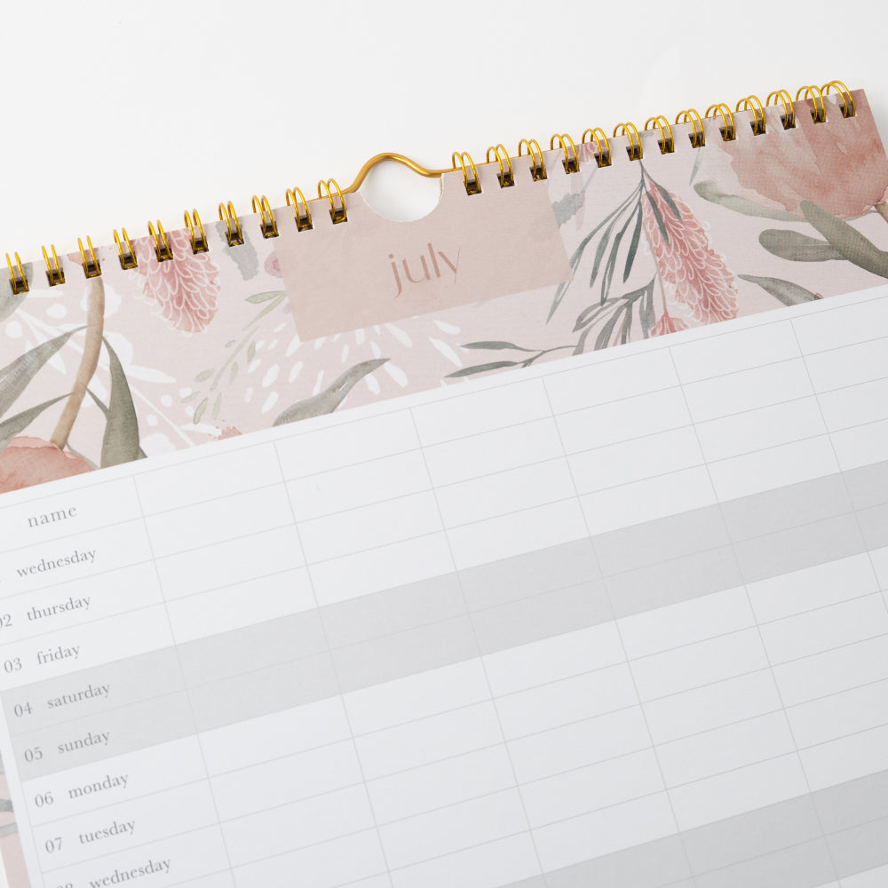 2026 Family Calendar - Blossoms