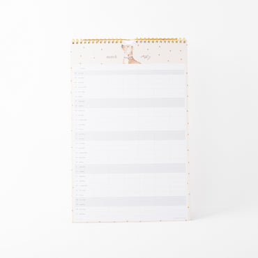 2026 Family Calendar - Dog Lover