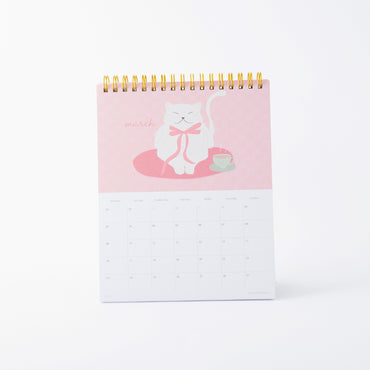 2026 Desk Calendar - Kit-Tea Cat