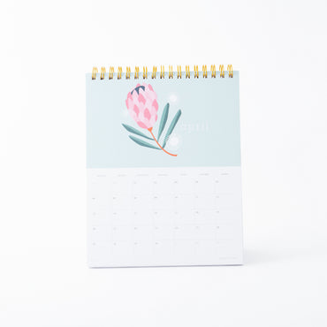 2026 Desk Calendar - Indigo