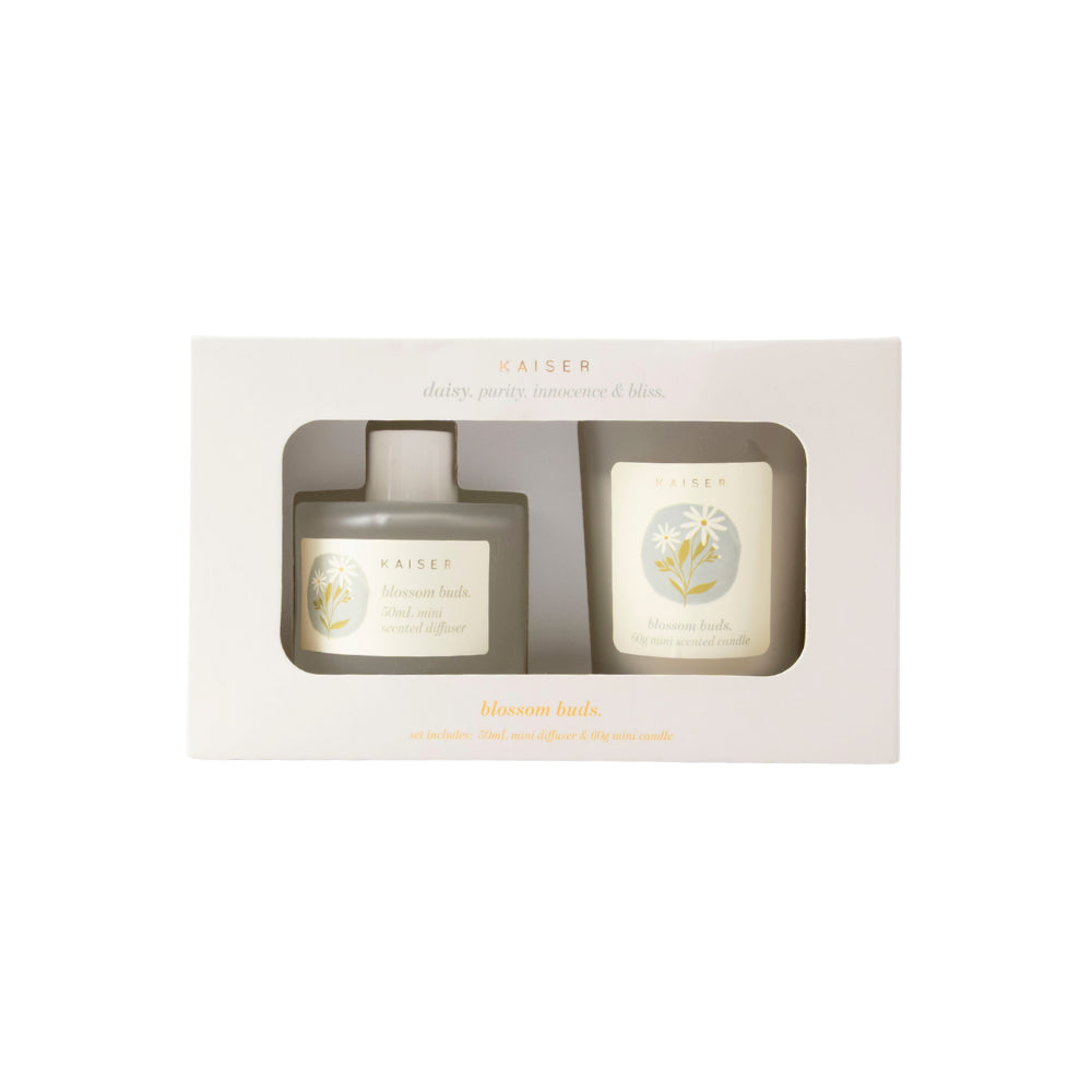 Flower Beauty Candle & Diffuser Set Mini Birth Flower - DAISY