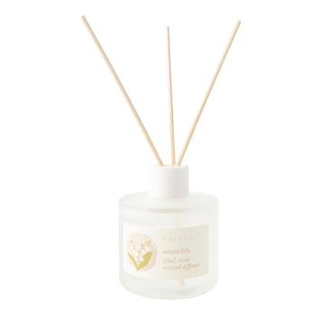 Flower Beauty Candle & Diffuser Set Mini Birth Flower - LILY OF THE VALLEY