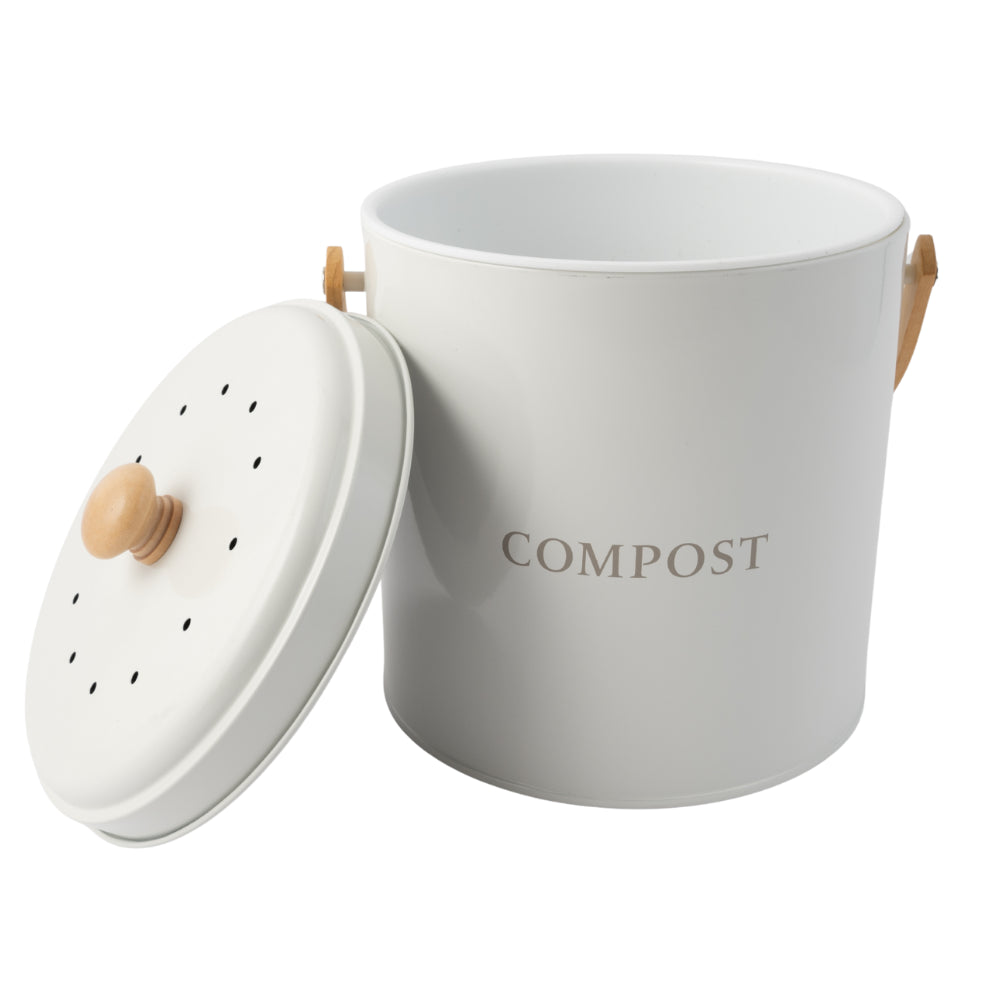 K&Co. Compost Kitchen Bin 5L - BEIGE
