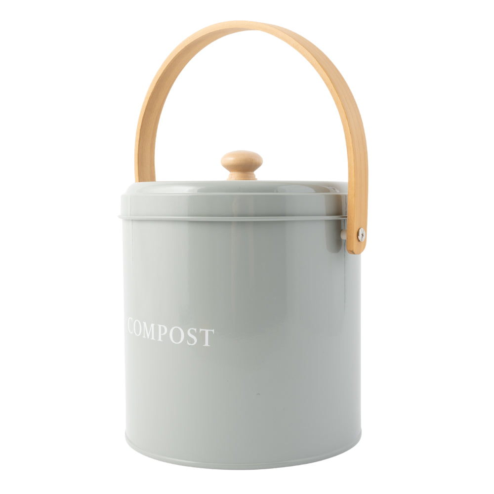K&Co. Blossom series Compost Bin 5L - SAGE