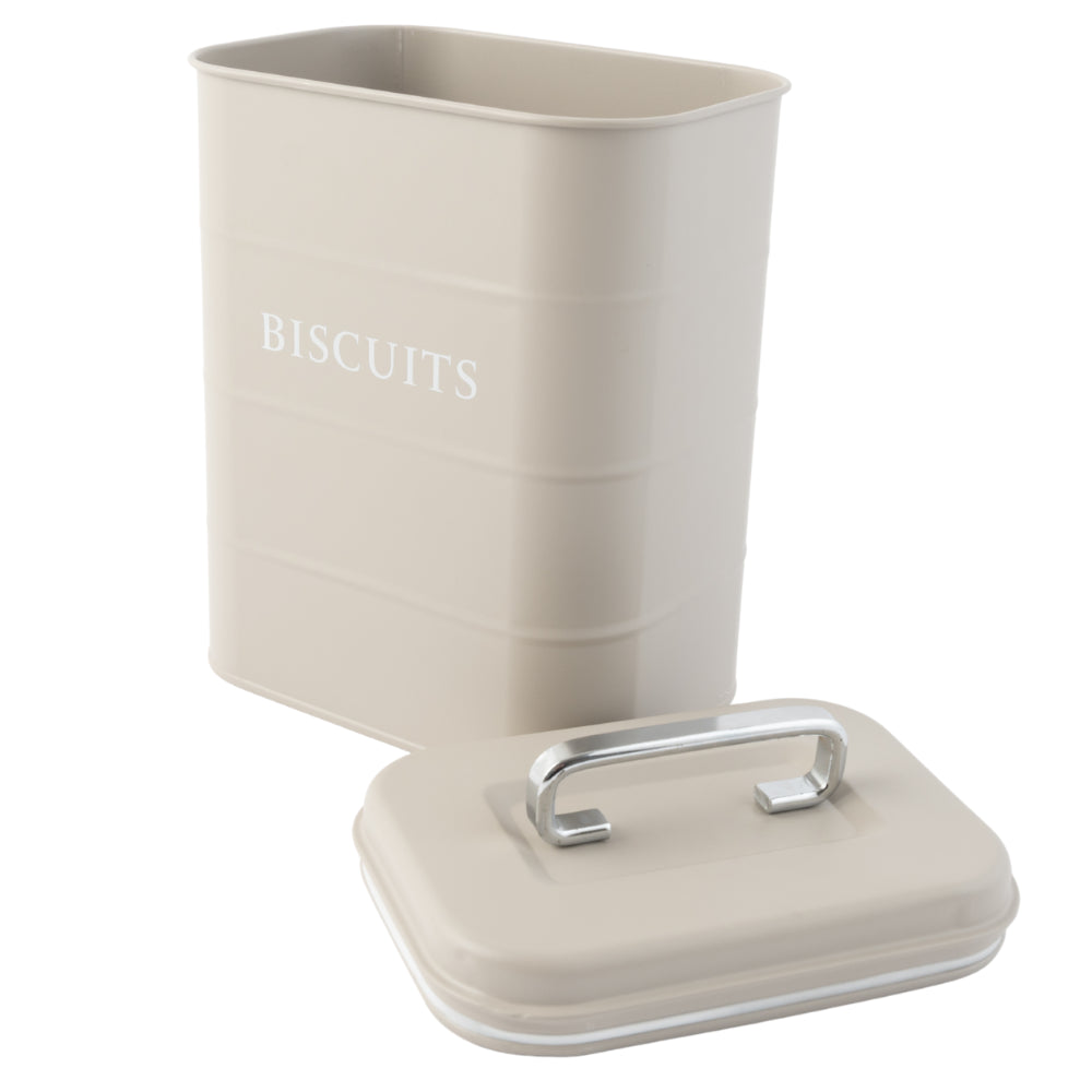 K&Co. Biscuit Storage Tin - TAUPE