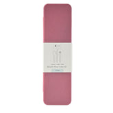 Indigo Series Bamboo Cutlery Set - DARK PINK