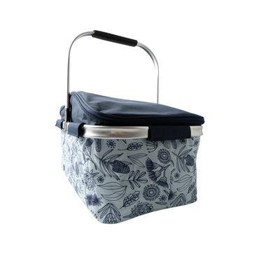 Indigo Series Picnic Basket - NATIVE SKETCH