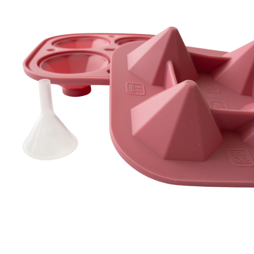 Indigo Series Ice Tray Gem - DARK PINK