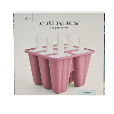 Indigo Series Icy Pole Tray Mould - DARK PINK