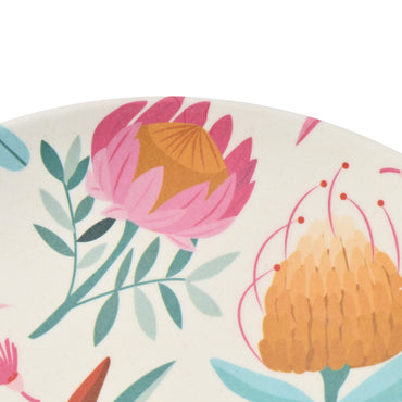 Indigo Series Bamboo Plate 4pk - SPRING NATIVE