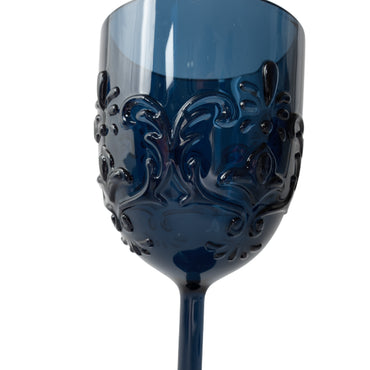 Indigo Series Acrylic Wine Glass 2pk - NAVY