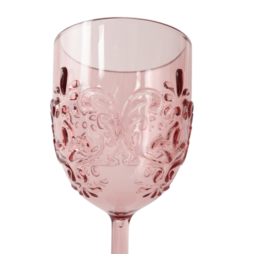 Indigo Series Acrylic Wine Glass 2pk - PINK