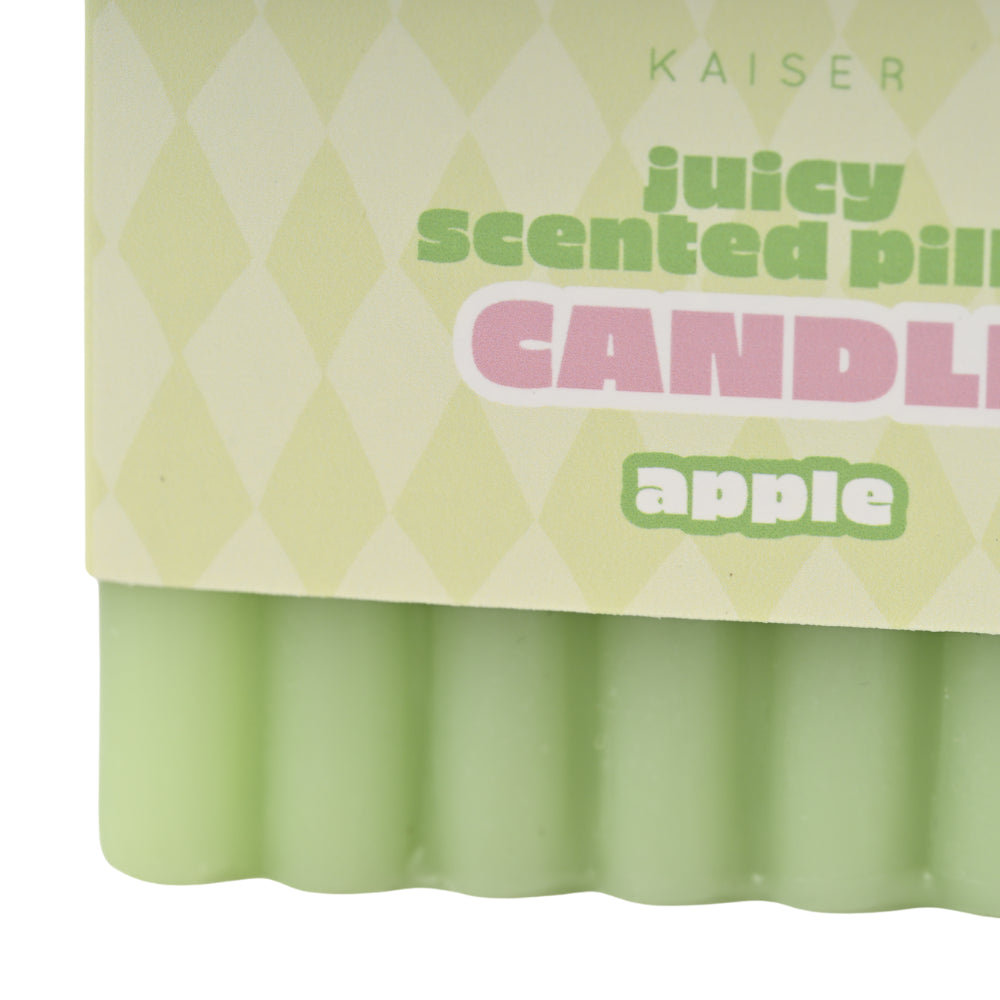 Juicy Series Pillar Candle - APPLE