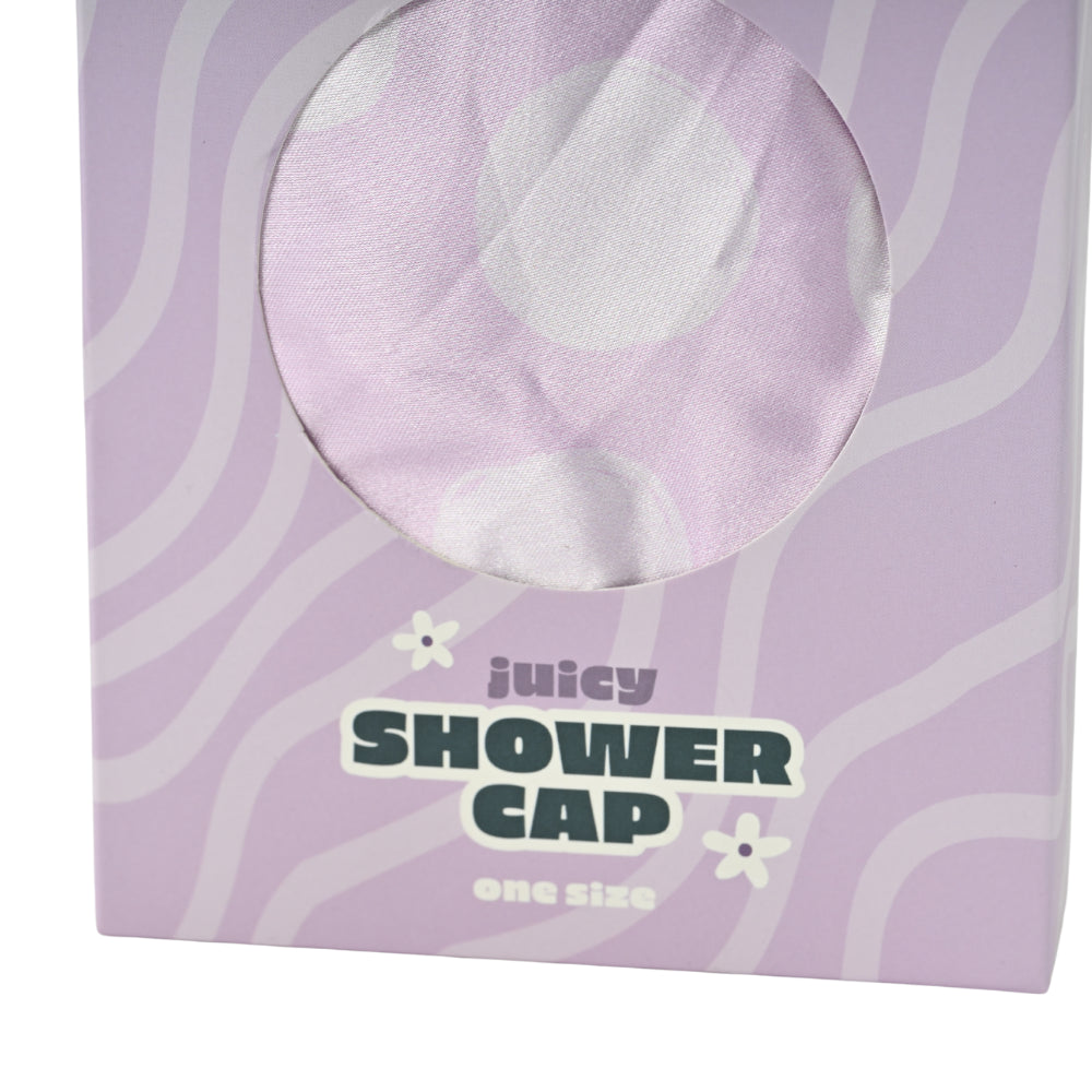 Juicy Series Shower Cap - LILAC SPOT