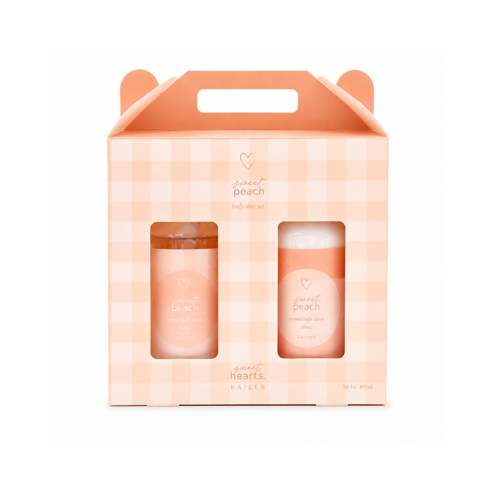 Sweethearts Series Body Wash & Lotion 400ml - SWEET PEACH