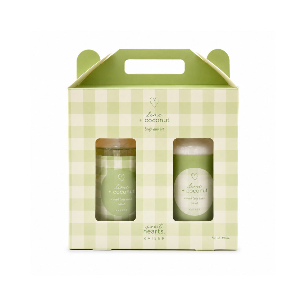 Sweethearts Series Body Wash & Lotion 400ml - COCONUT & LIME