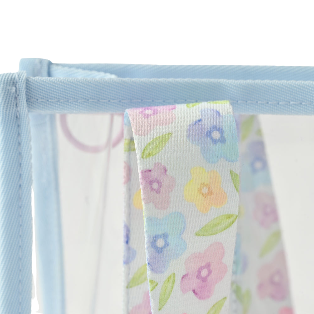 Gelato Series Clear Toiletries Tote Bag Mini - GELATO FLOWER