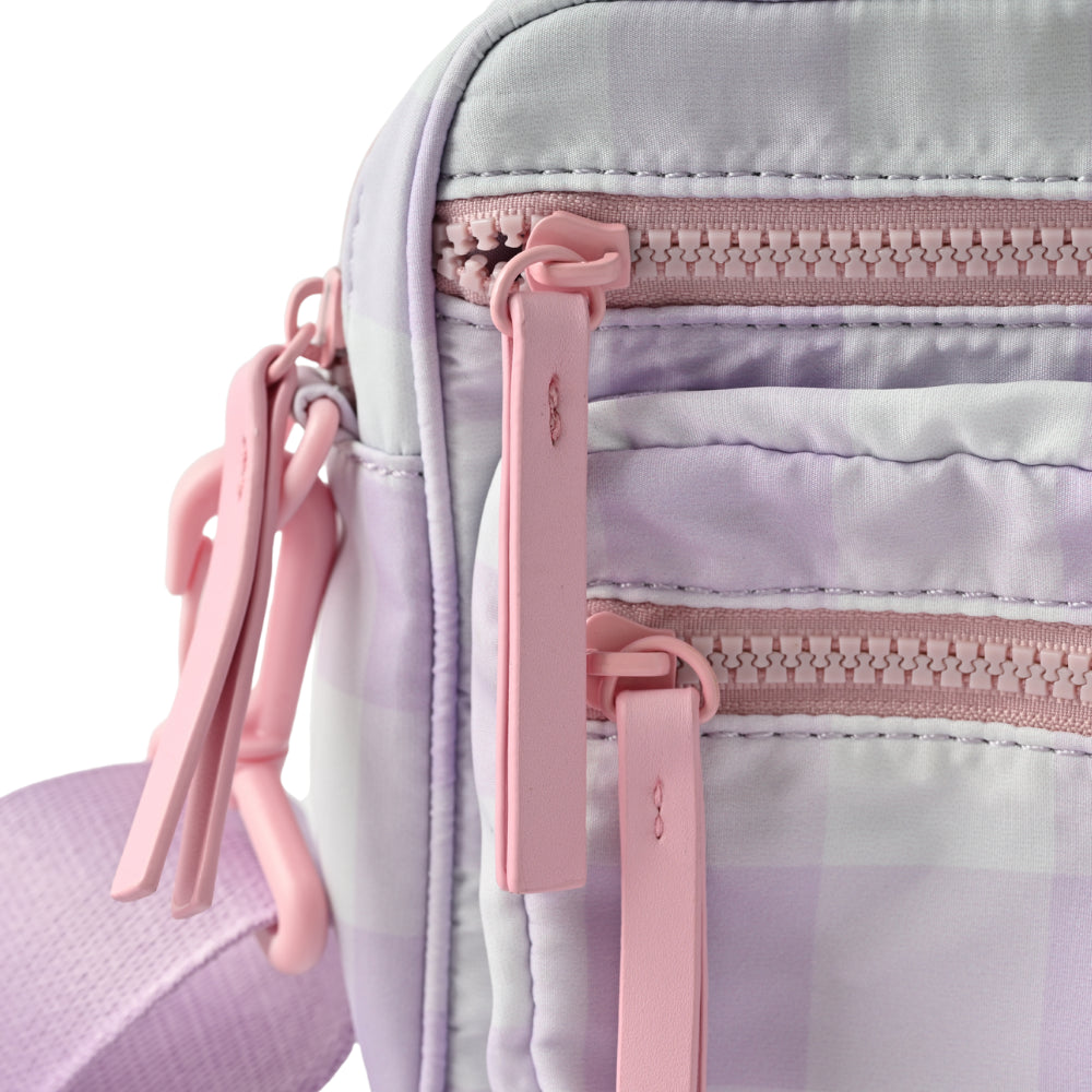 Kids Crossbody Bag - PASTEL GINGHAM