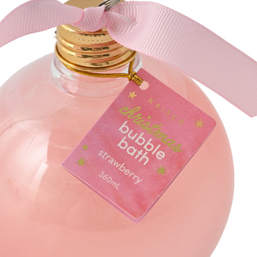 Bubble Bath Bauble - STRAWBERRY