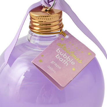 Bubble Bath Bauble - GRAPE